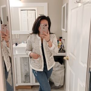 Anne Klein tweeted jacket